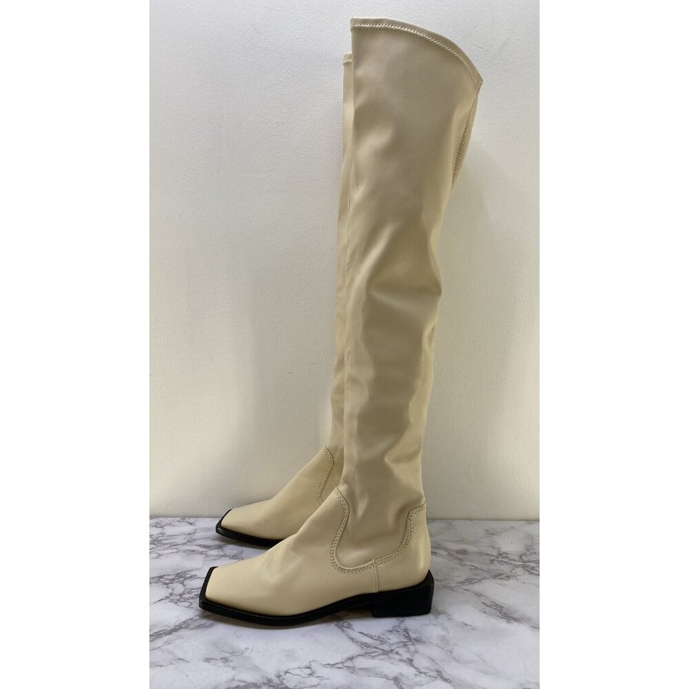 Schutz Eggshell Guily Up Over the Knee Boots 6.5 - Picture 8 of 10